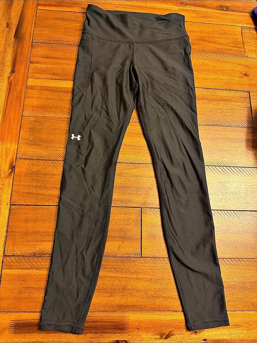Under Armour HeatGear Compression Leggings Black Size Small Athletic Leggings